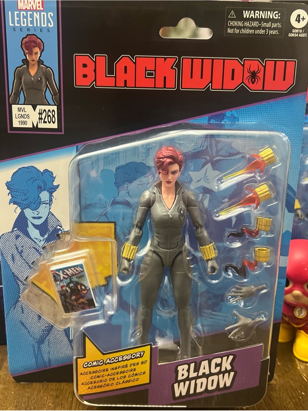 The Uncanny X-Men #268 Marvel Legends BLACK WIDOW Action Figure 6" Figure new!!!